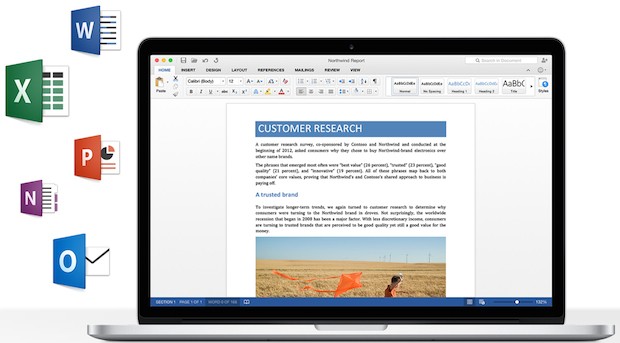 Office 2016 Home and Business for Mac