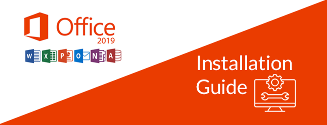 Installlation guide for office 2019