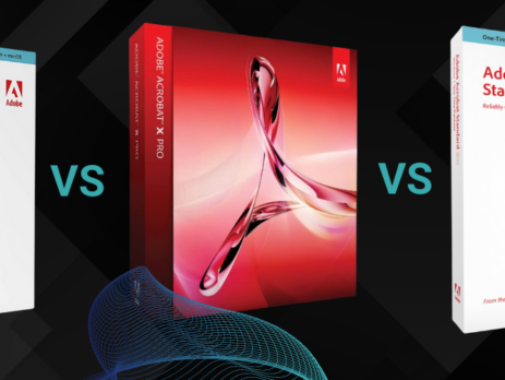 Adobe Acrobat Professional vs Adobe Acrobat Standard