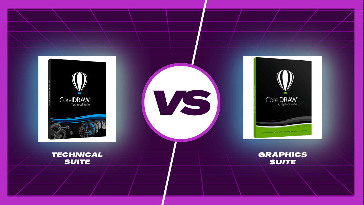 What is the difference between coreldraw technical and graphical